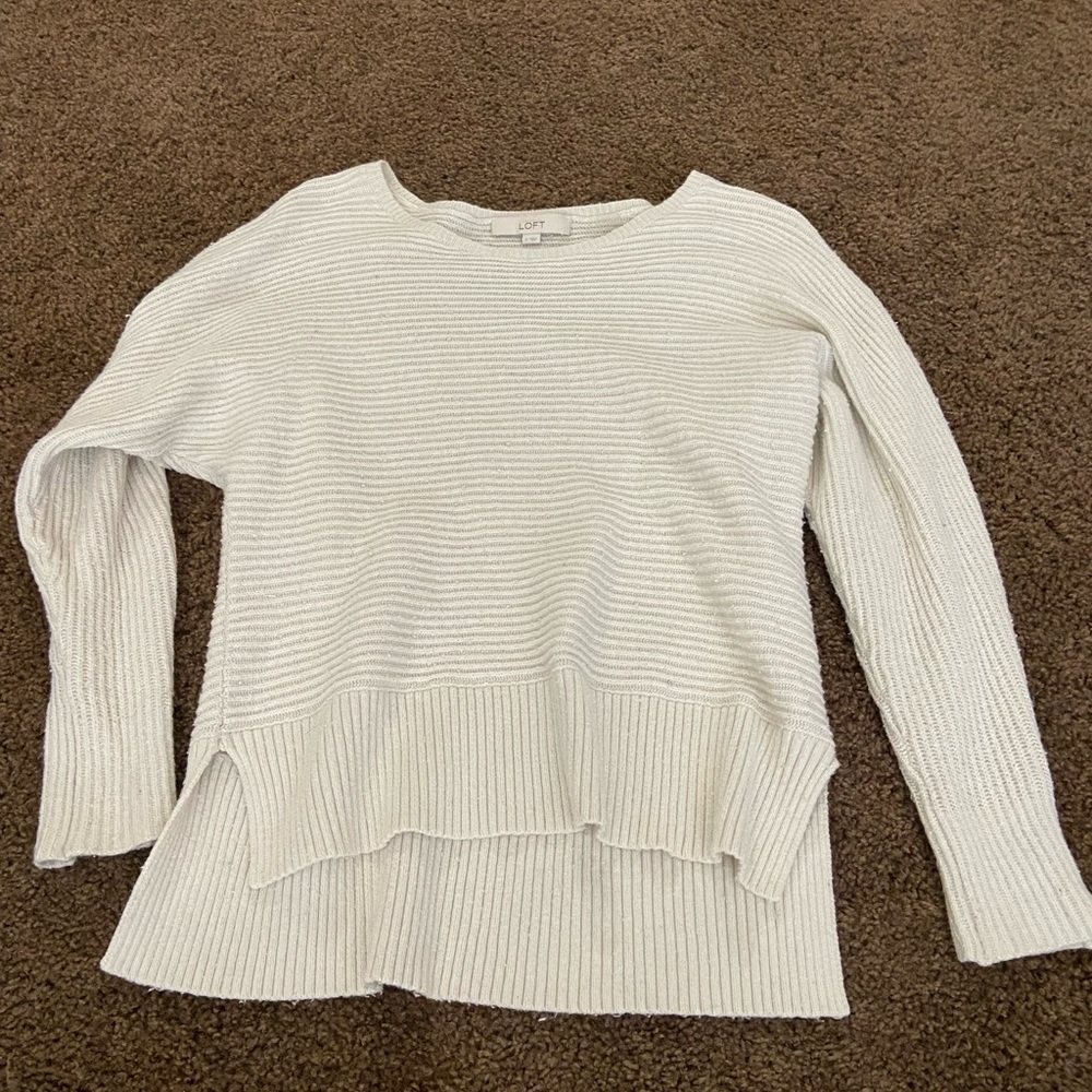 White sweater